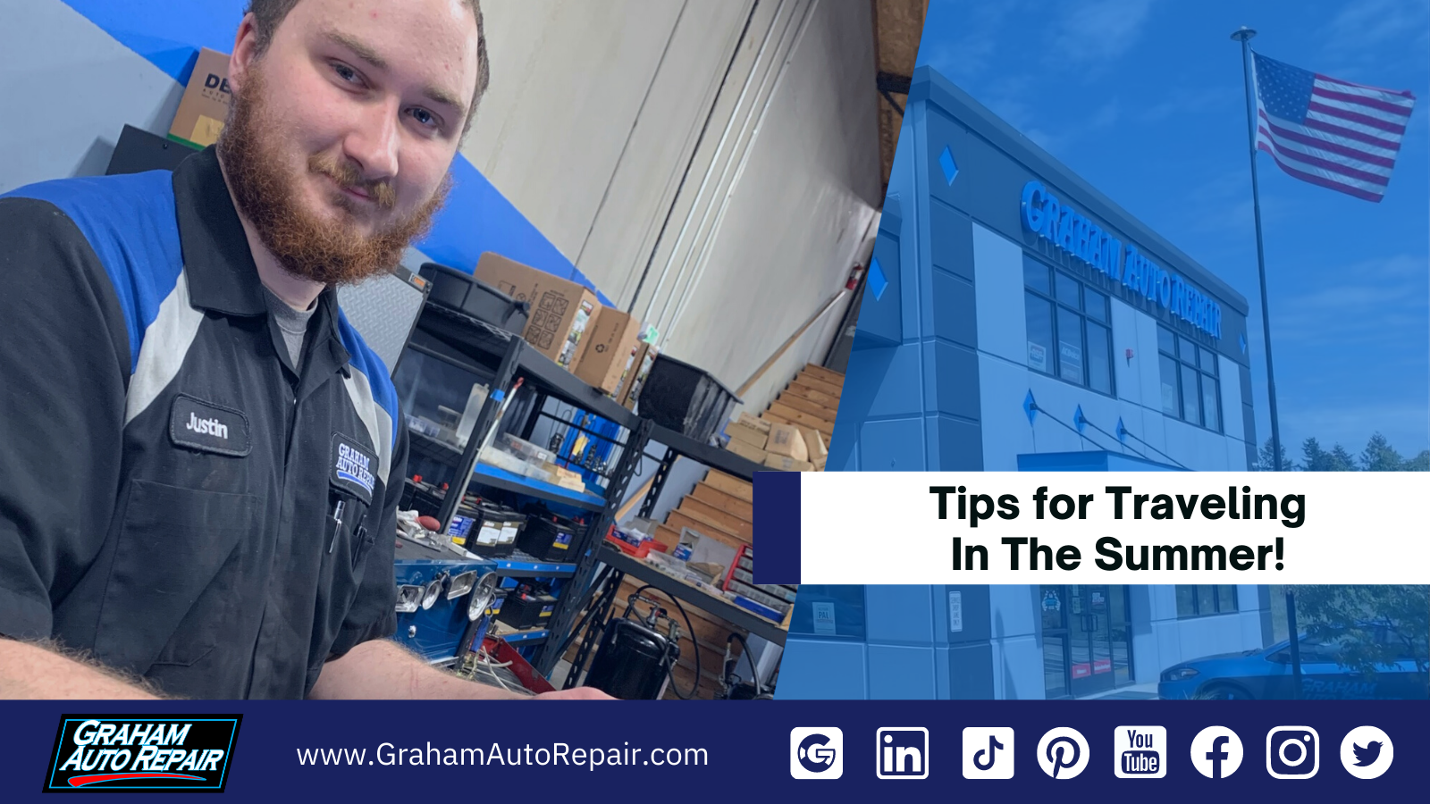 Tips for Traveling in the Summer at Graham Auto Repair 98338 98597